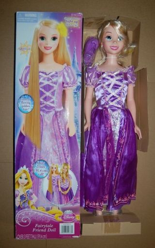 Disney Princess Tangled Rapunzel My Size Fairytale Friend Doll 38 