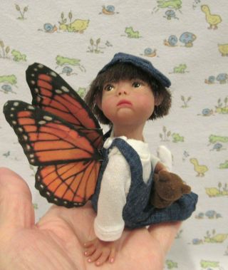 Ooak Polymer Clay Jeremy Toddler Fairy