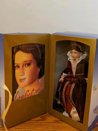 American Girl Of Many Lands Doll & Book Set Isabel England Helen Kish Euc