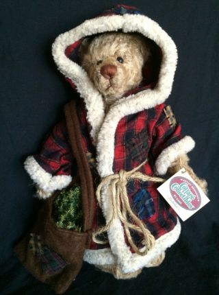 Ganz 12 " Cottage Collectible Bear " Nicholas " Pre - Owned W/tag