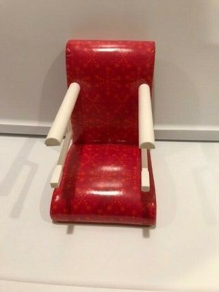 American Girl Bistro Cafe Treat Seat Red Star Clip On Table Booster Chair
