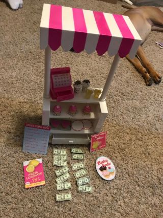 My Life 18 " Doll Lemonade/snack Stand Fits American Girl/our Generation
