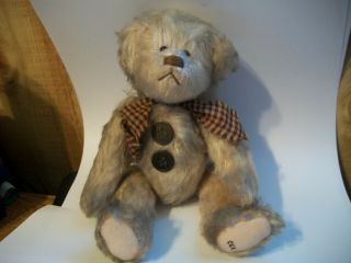 Ganz - Cottage Collectibles - Bear Made By Carol E.  Kirby - 8 " Tall - Dated 2000