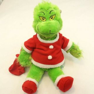Dr.  Suess The Grinch Christmas 20 " Build A Bear Bab Stuffed Animal Plush Toy