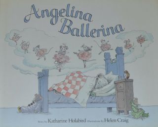 4 Retired American Girl Angelina Ballerina Hardcover Books