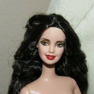 Nude Barbie Doll Dotw Princess Of The Portuguese Empire Coe Black Hair 4 Ooak