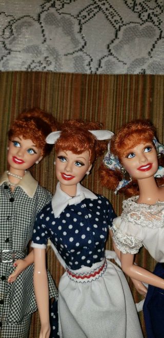 I Love Lucy 3 Dolls