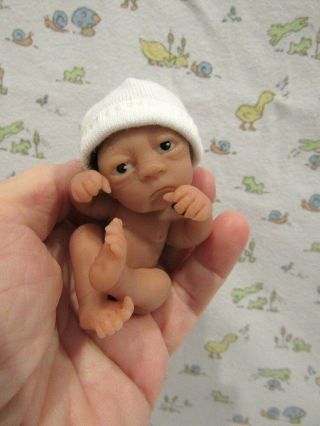 Ooak Polymer Clay Baby