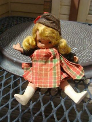 Nancy Ann Storybook Bisque Scotch Doll Pt,  Ms,  Around The World Series 38