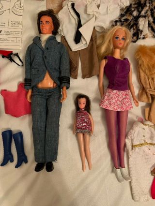Vintage 1968 Mattel No.  1002 The World Of Barbie Doll Case Pink W Accessories