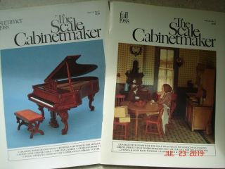 The Scale Cabinetmaker,  Vol.  12 (1988) Summer And Fall Issues
