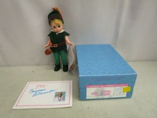 Vintage Madame Alexander Doll Peter Pan 7.  5 " 465