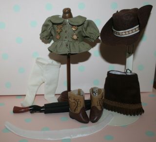 8 " Madame Alexander Ma Cowgirl Outfit Tagged Annie Oakley Complete Flaw