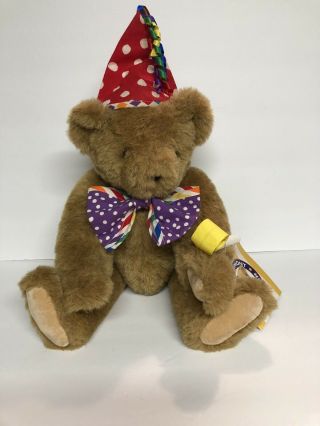 The Vermont Teddy Bear Complete Compain “happy Birthday” 16”