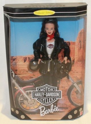 1998 Biker Barbie Harley - Davidson Motor Cycles Collector Edition 22256