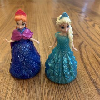 Disney Princess Magiclip Glitter Glider Anna Elsa Polly Pocket Castle