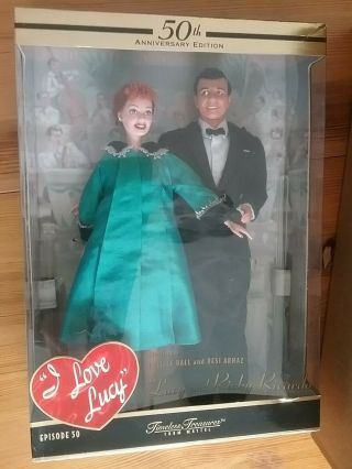 Mattel Barbie Lucy Doll,  Episodes 50,  Lucy And Ricky Ricardo,  50th Anniversary