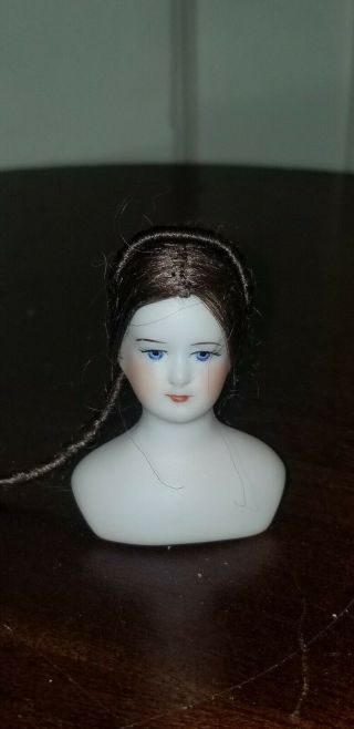 Jw Artist Simon & Halbig 1160 Little Women Bisque Shoulder Head Dollhouse Doll
