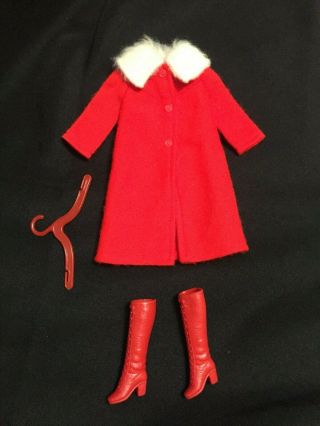 Vintage 1971 - 72 Barbie Doll Mod Outfit 3429 Cold Snap 3 Day