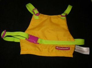 American Girl Doll Goty " Jess Mcconnell " Life Jacket Only Kayak Replacement 2006