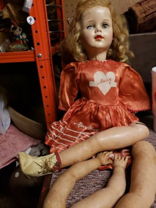 Vintage Ideal Mary Hartline Doll In Need Of Love