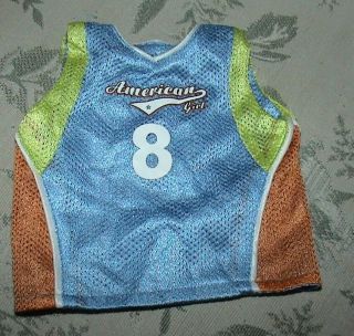American Girl Doll 2005 Basketball Sports Ball Outfit Clothes Set Backpack 2