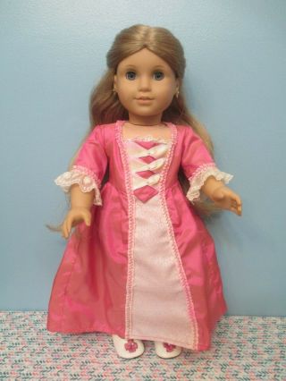Retired American Girl Doll,  Elizabeth,  Friend Of Felicity By Pleasant Company