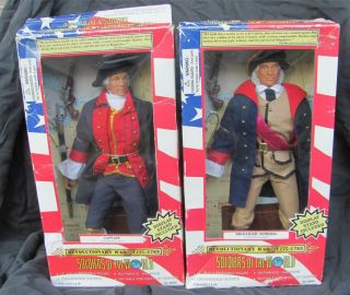 Soldiers Of The World Dolls Revolutionary War Captain And Brigadier General