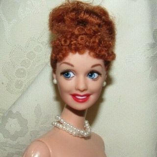 Nude Barbie Doll I Love Lucy Does A Tv Commercial Lucille Ball Celebrity 4 Ooak