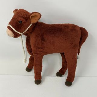 American Girl Cow Garnet Plush Stuffed Animal Caroline 