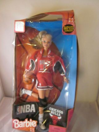 Mattel Nba Chicago Bulls Barbie With Box