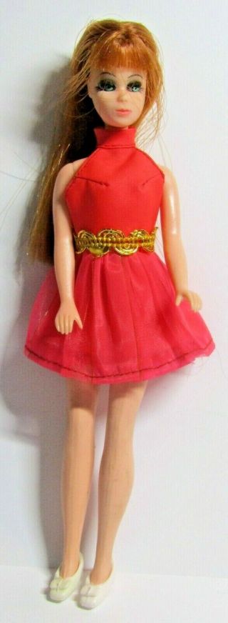 Topper Dawn Glori in Orange Mini Dress 2