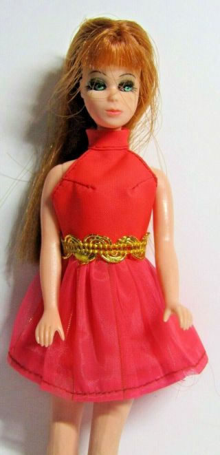 Topper Dawn Glori in Orange Mini Dress 3