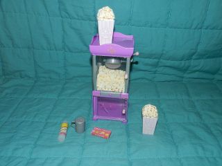 American Girl Ag Doll Popcorn Maker Machine Movies
