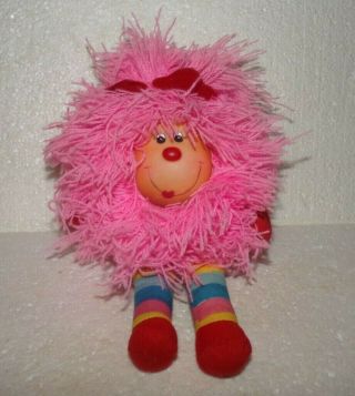 Rainbow Brite Pink Sprite Plush/vinyl Doll 8 "