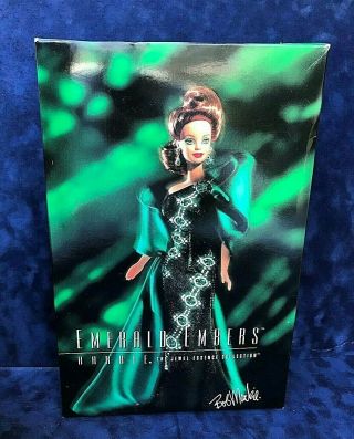 Emerald Embers Barbie Bob Mackie Design 1996 15521 Mattel