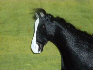 Black Velvet Horse For American Girl 18 " Doll White Face 2008 Retired