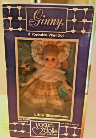 Vintage Vogue Ginny Doll Old Stock In The Box
