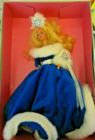 Mattel 1990 Special Limited Edition Winter Fantasy Barbie 5946