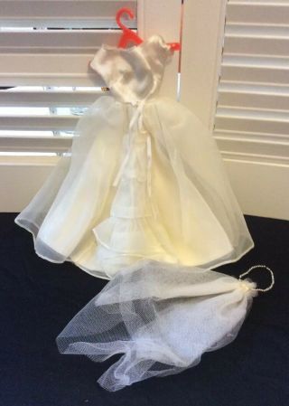 Vintage Barbie Doll Wedding Dress Veil