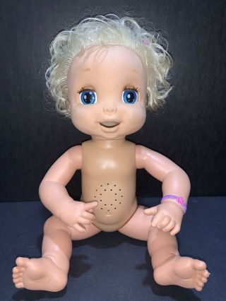 Hasbro Baby Alive Doll 16 " Soft Face Interactive 2006