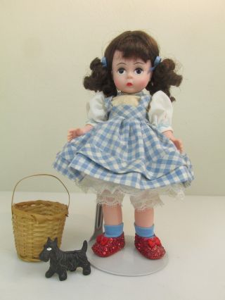 Madame Alexander Wizard Of Oz Dorothy With Toto Doll 8 In