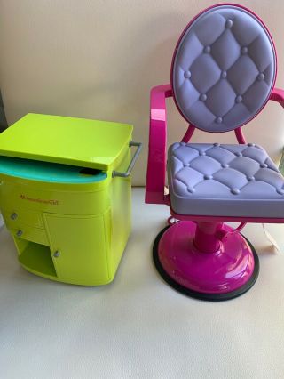 American Girl Doll Salon Chair Set