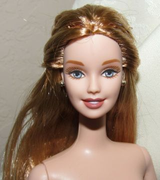 Nude Barbie Doll Dotw Princess Of The French Court Strawberry Blonde For Ooak