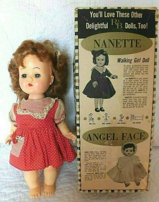 Littlest Angel Arranbee R & B Doll Box,  50 
