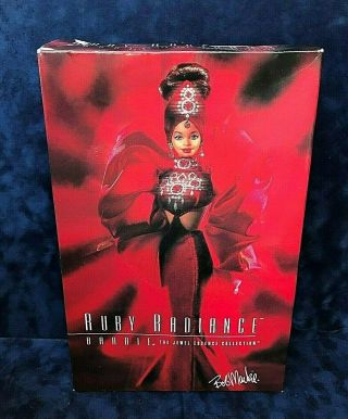 Ruby Radiance Barbie Bob Mackie Design 1996 15520 Mattel
