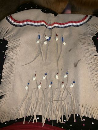 American Girl Doll Kaya Deerskin Outfit Dress Native Indian