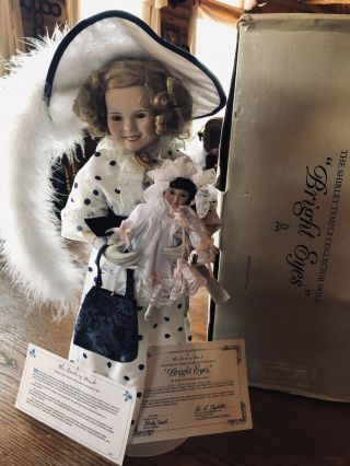 Shirley Temple Doll,  Bright Eyes With Her Little Girl.