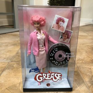 Barbie Doll Frenchy Beauty School Drop Out In Grease 30 Years Musical Stand 2007