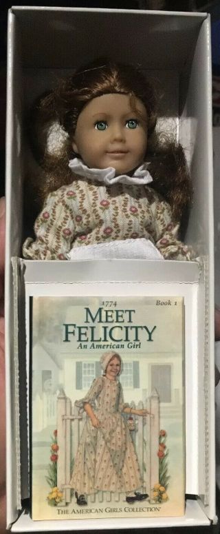 Mini American Girl Felicity Doll (6 Inch) W/ Book